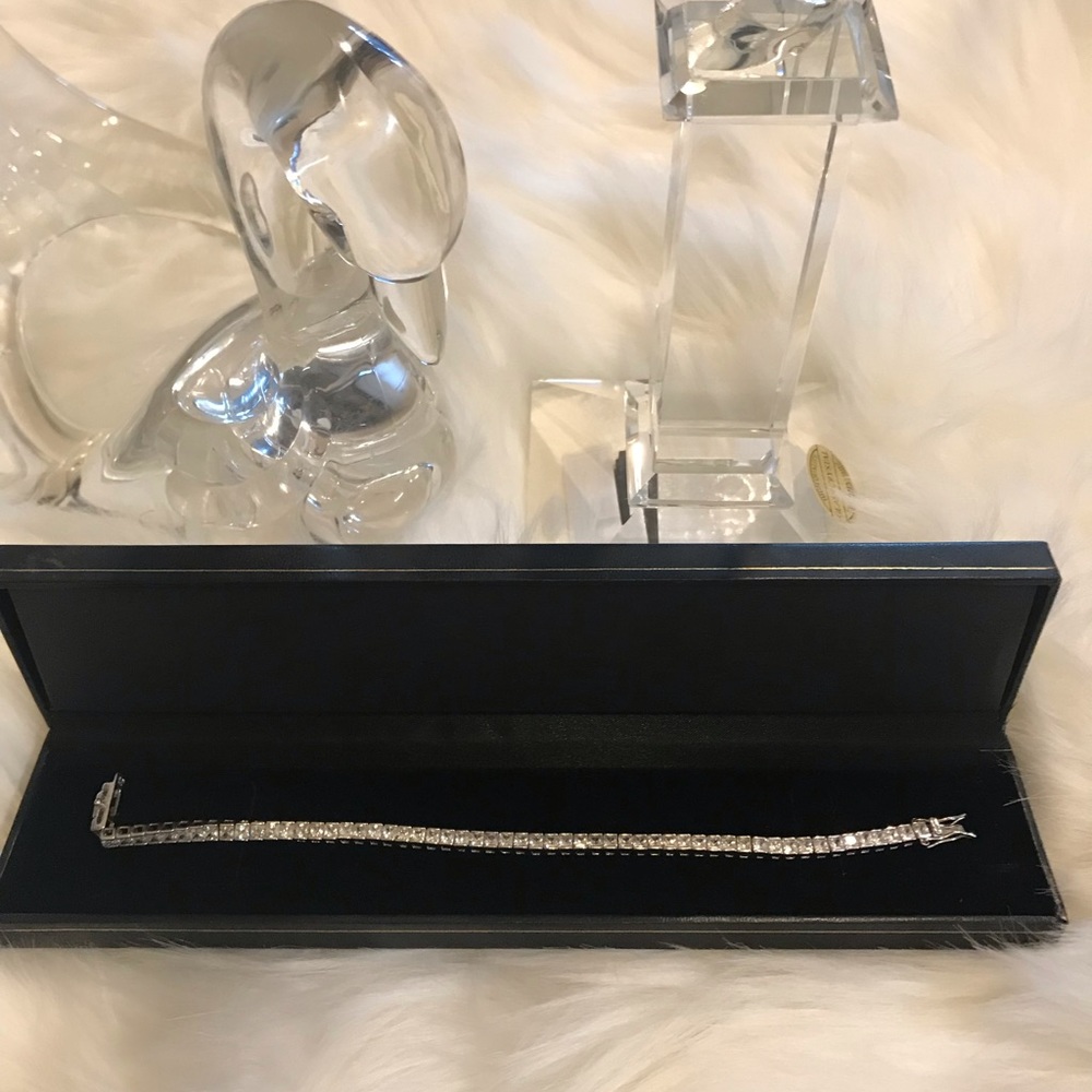 Silver Tennis Bracelet